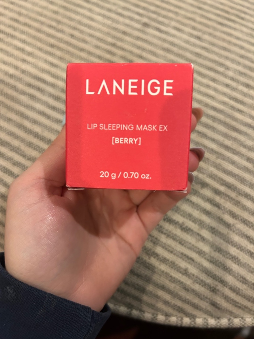 NEW laneige berry lip sleeping mask!!